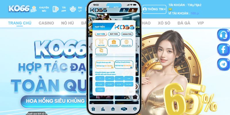 Quy trình tải app KO66 trên iOS