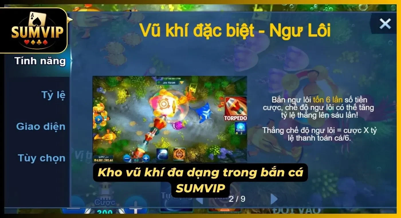 Nhiều loại pháo sở hữu sức mạnh phù hợp từng mục tiêu khác nhau