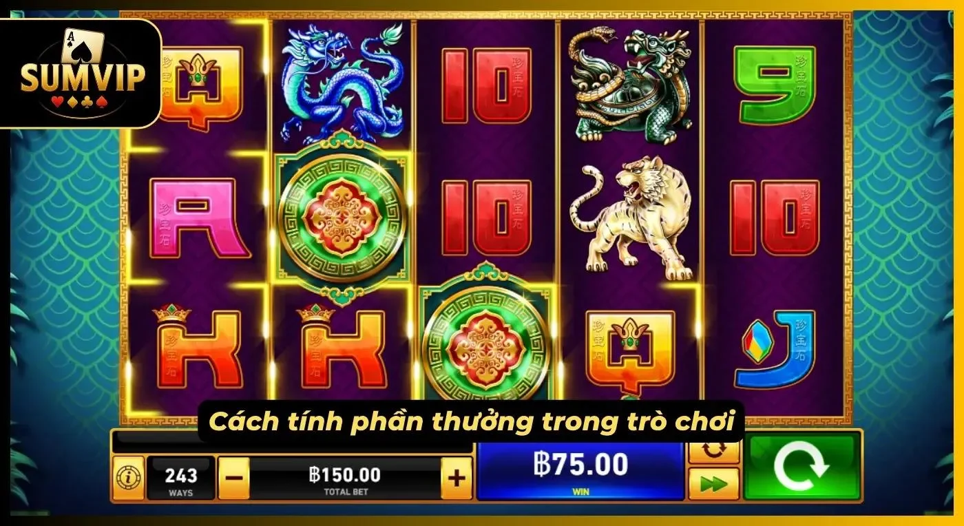 Cơ chế trả mức nhận được lộc thú đổi thưởng