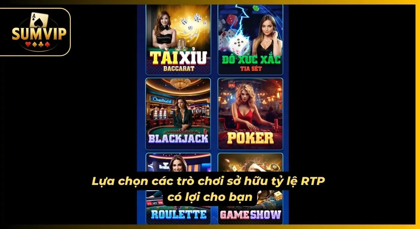Khi mới tham gia lần đầu người chơi nên chọn sảnh có tỷ lệ RTP hợp lý với ngân sách