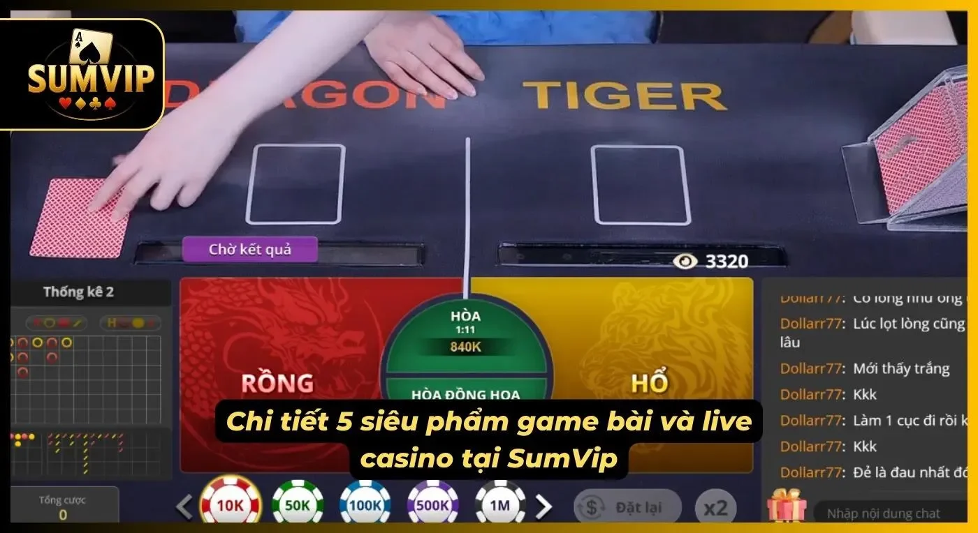 Review 5 sản phẩm casino có tại cổng game đang thu hút hàng triệu cược thủ tham gia