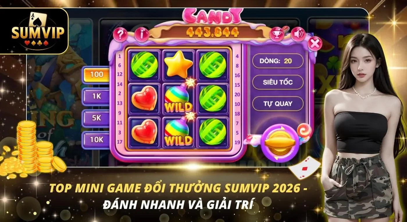 Top Mini Game Đổi Thưởng SumVip 2026 – Đánh nhanh Và Giải Trí